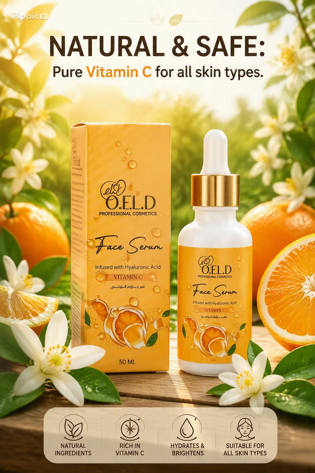 O.E.L.D - Professional Cosmetics Vitamin C Face Serum