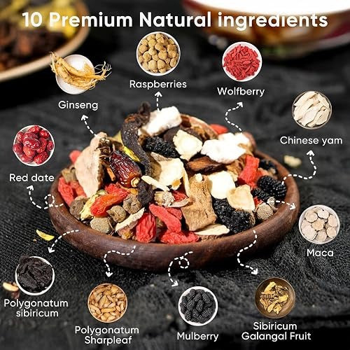 Ginseng Five Treasure Tea